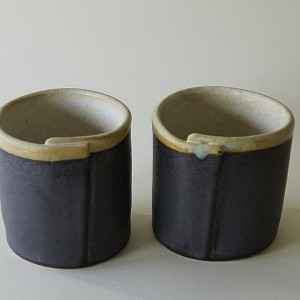 Hand Made Ceramic Cups - 2 Cups