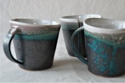 Hand Rolled Ceramic Mug - Each