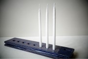 Hand Made Hanukkah Menorah